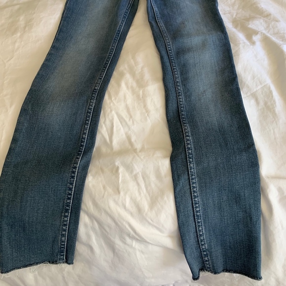 NWOT Free People Skinny Button up Jeans - Picture 7 of 8
